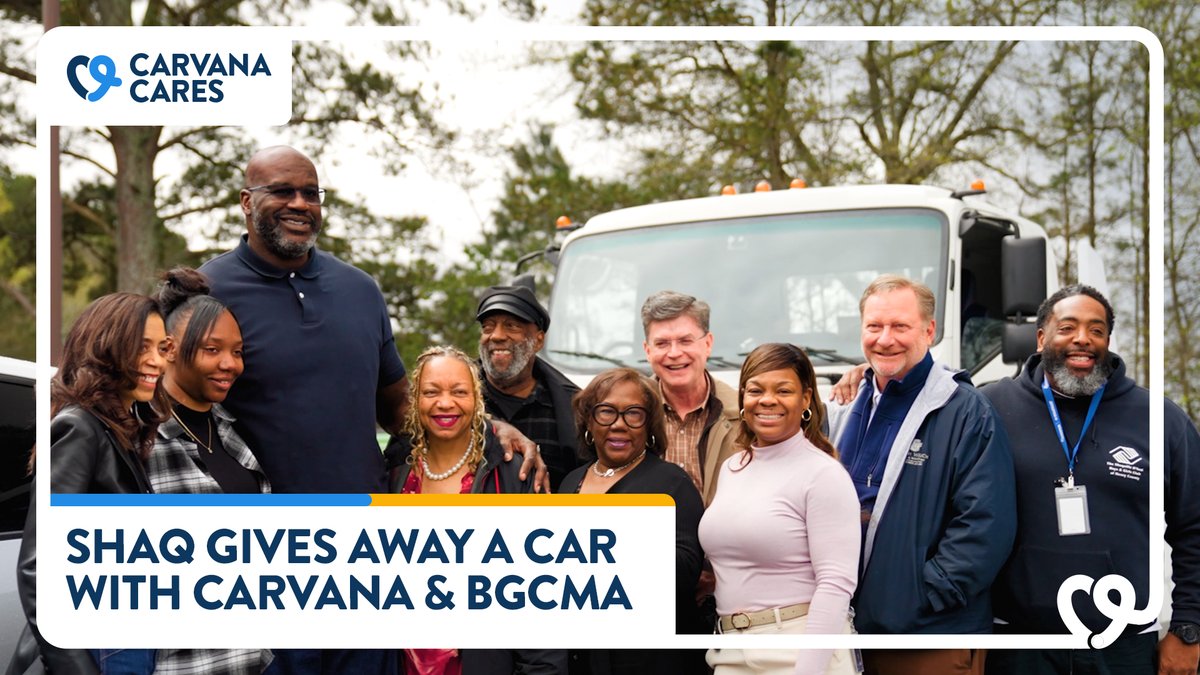 Some people show up for their community and family every single day. Jemeena is one of those people. CarvanaCares teamed up with Shaquille O'Neal at The Shaquille O'Neal Boys & Girls Club of Metro Atlanta to surprise someone who gives everything to the kids and families around her with something she'll never forget. Because when you take care of your community, your community should take care of you. #CarvanaCares #Carvana #Shaq #BoysAndGirlsClub #Atlanta #CarGiveaway #Community
