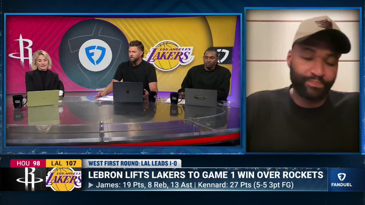 "Kevin Durant deserves even more credit than he's received this season. His talent...has covered a lot of the Rockets' shortcomings." DeMarcus Cousins says KD isn't surrounded by a complete roster in Houston 👀 Michelle Beadle | Chandler Parsons | Lou Williams