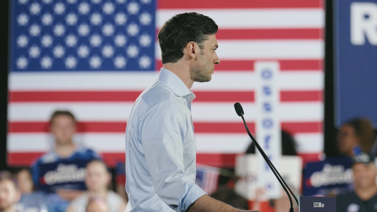 Ossoff: The Mar-a-Lago mafia has taken American corruption to spectacular new heights, but corruption in America runs a lot deeper than Donald Trump. Because how does American politics really work? It's coin-operated. Money goes in, favors come out. It's been running on secret money, corporate money, billionaire money. Both sides, both sides. Citizens United was the worst court decision in modern American history. It's why members of Congress don't listen to the people; they listen to their donors. And this corruption is why insurance companies get away with denying your claim for a procedure you needed to save your life. This corruption is why Big Tech’s still allowed to spy on us and track our every move and sell our private lives to the highest bidder. This corruption is why the ultra rich get tax cuts while you pay more for everything.