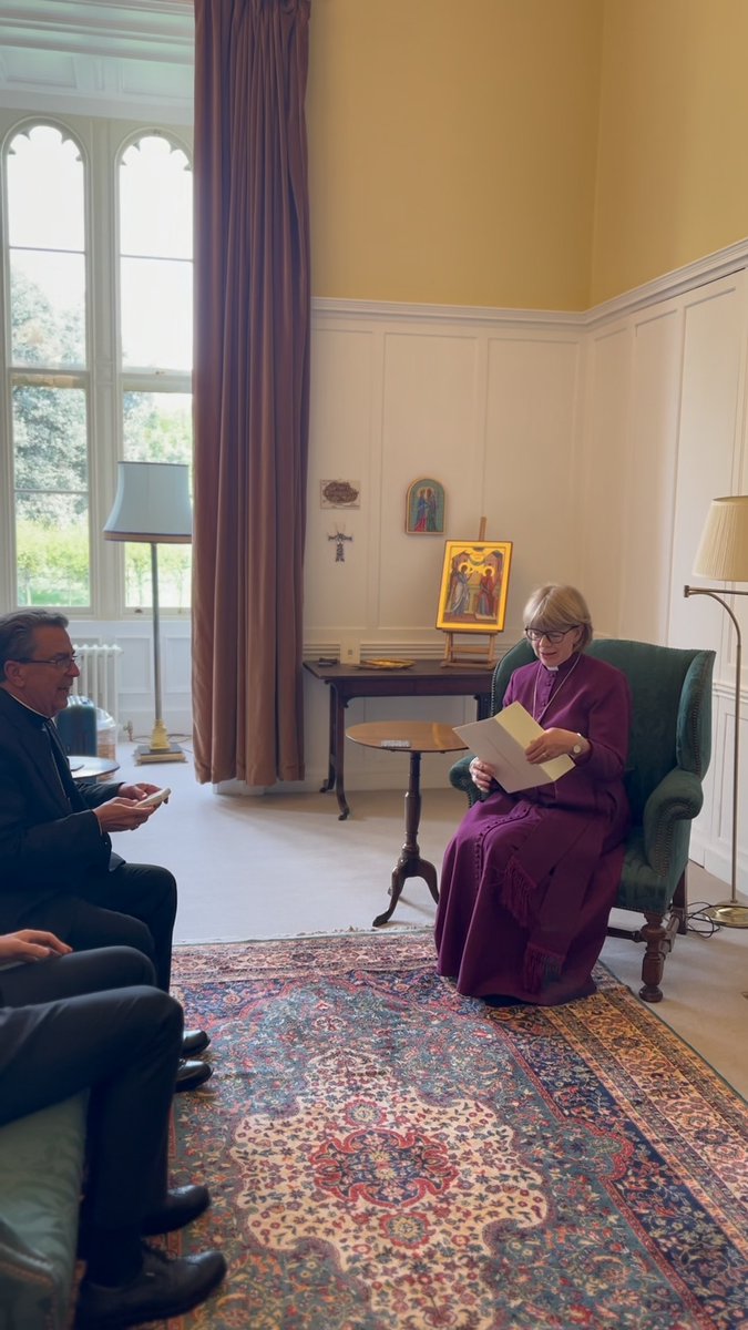 It was very good to spend time with His Excellency Archbishop Miguel Maury Buendía, Apostolic Nuncio to Great Britain last week. Ahead of my meeting with His Holiness Pope Leo XIV later this month, I met with Archbishop Miguel Maury Buendía at Lambeth Palace. We discussed the forthcoming visit to Rome, developments in Anglican–Roman Catholic dialogue, the joint bishops’ meeting, the wider relationship between our Churches, and my forthcoming visit to the Anglican Communion in West Africa.
