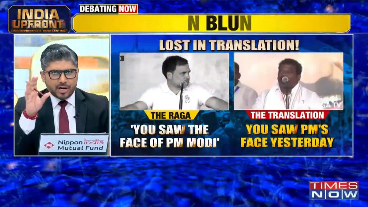 Rahul Gandhi is the only leader in the country who speaks the truth...: C.Rajashekaran tells @Roypranesh Watch the video to know Anand Ranganathan's response.