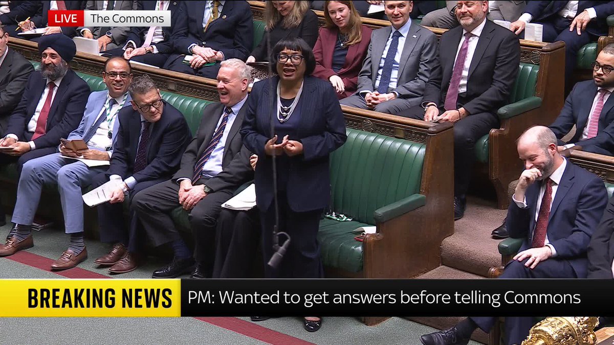 🗣️ "It's one thing to say, as he insists on saying: 'Nobody told me, nobody told me anything, nobody told me.' The question is, why didn't the prime minister ask?" Diane Abbott criticises Sir Keir Starmer on Peter Mandelson's vetting process.