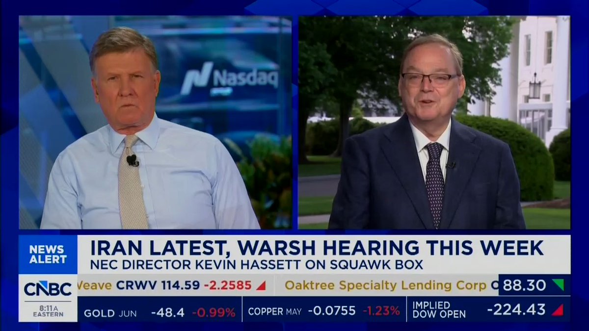 Top Trump econ advisor claims "the golden age President Trump promised is starting to be very visible"
