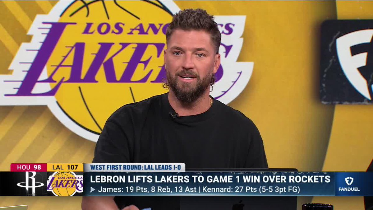 Lakers didn't beat Houston just because they were missing KD 🗣️ "LeBron is at more of a deficit without Reaves &amp; Luka than the Rockets are without Kevin Durant." - Chandler Parsons Michelle Beadle | DeMarcus Cousins | Chandler Parsons | Lou Williams