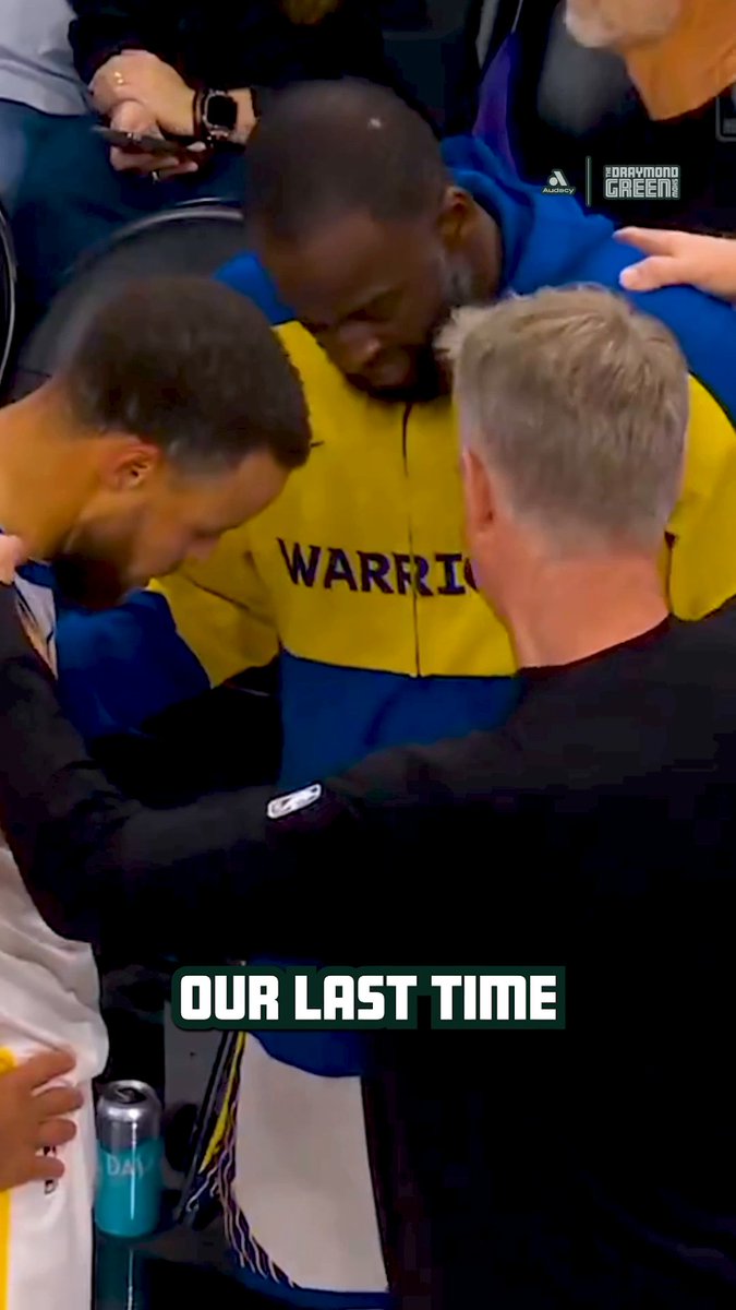 Draymond Green thinks the Steve Kerr era in Golden State is over. “It felt like that was it.” 😢 (Via The Draymond Green Show )