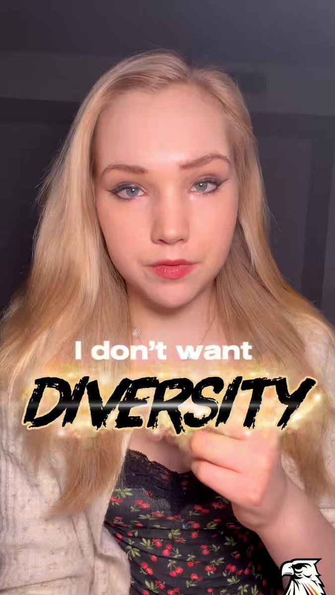 DIVERSITY HURTS WHITE PEOPLE. If diversity means as few white people as possible, then I don't want it. Why are only Western countries forced to REPLACE their society? Why are we ignoring crime statistics? We Deutschland Kurier promote REMIGRATION.