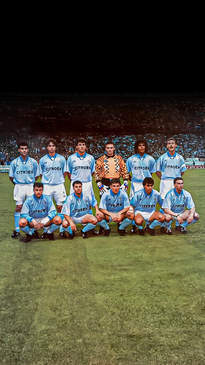 “𝐷𝑒𝑠𝑑𝑒 𝑎𝑞𝑢𝑒𝑙 𝑑𝑖́𝑎 𝑙𝑎 𝑔𝑒𝑛𝑡𝑒 𝑡𝑒 𝑞𝑢𝑖𝑠𝑜 𝑒𝑙 𝑑𝑜𝑏𝑙𝑒”. 32 anos daquela noite no Vicente Calderón... 🔙🏆 Derrubaremos a porta.
