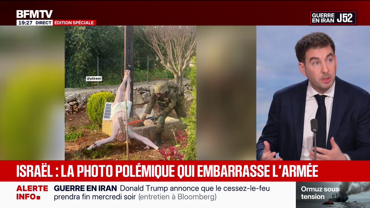 Statue de Jésus endommagée au Liban par un soldat israélien: la photo polémique qui embarrasse Tsahal Raphael Grably