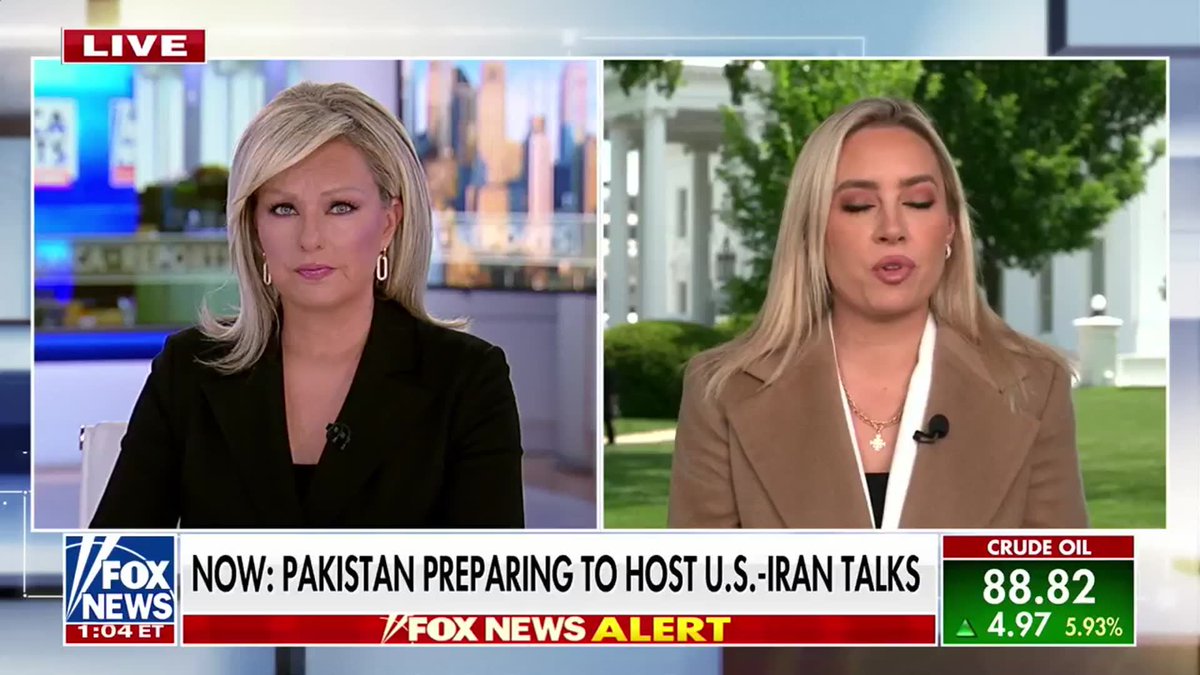 JUST IN: President Trump is warning Iran that he's ready to return to war if a peace deal is not reached, as a U.S. delegation travels to Pakistan for further negotiations, Jacqui Heinrich reports.