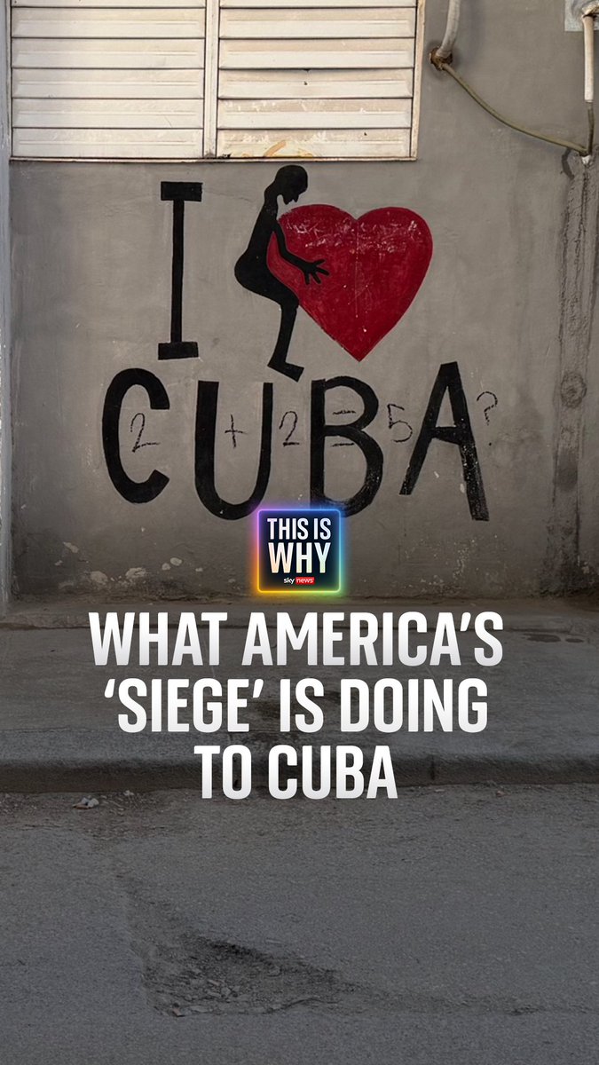 First Venezuela, then Iran – is Cuba next on Trump’s list? On the latest edition of the This Is Why podcast, Niall Paterson speaks to our chief correspondent, Stuart Ramsay, about his recent visit to Cuba, and what life is like under Trump's blockade. 🎧