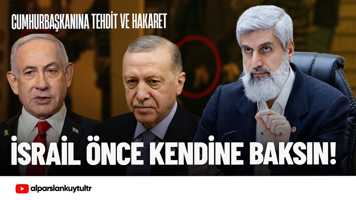 SORU - CEVAP | Netanyahu'nun, Cumhurbaşkanı Erdoğan ile ilgili yaptığı paylaşım hakkında: • Türkiye Cumhurbaşkanına böyle terbiyesizlik yapıyorlar. Türkiye’nin burada yanlışları, zulümleri, haksızlıkları olabilir ama Türkiye, İsrail gibi mi? Türkiye, İsrail’in yaptığını ne zaman yapmış? • Biz kendi içimizde eleştiri yaparız ama böylesi alçakların devlet adamlarına hakaret etmelerine de razı olmayız ve “Alçaklık yapma” deriz. İsrail kendi alçaklığını bilsin, otursun oturduğu yere! Kâfirle düşmanla birlikte olmak, onların yaptığına sessiz kalmak ya da onları desteklemek ihanettir. • Bu, sıranın Türkiye’ye geldiğini, yavaş yavaş Türkiye’yle de uğraşmaya başlayacaklarını gösteriyor. Türkiye’yi daha kolay lokma görmeye başladılar. Türkiye sadece cevap vermemeli, tedbirini almalıdır. Bence bu okul saldırıların arkasında İsrail var ve bu ilk göz dağı.