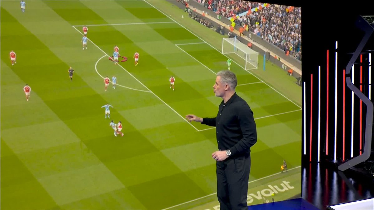 "You've got a maverick superstar" 😤 Dean Ashton and Jamie Carragher break down Rayan Cherki's incredible goal against Arsenal 🔥