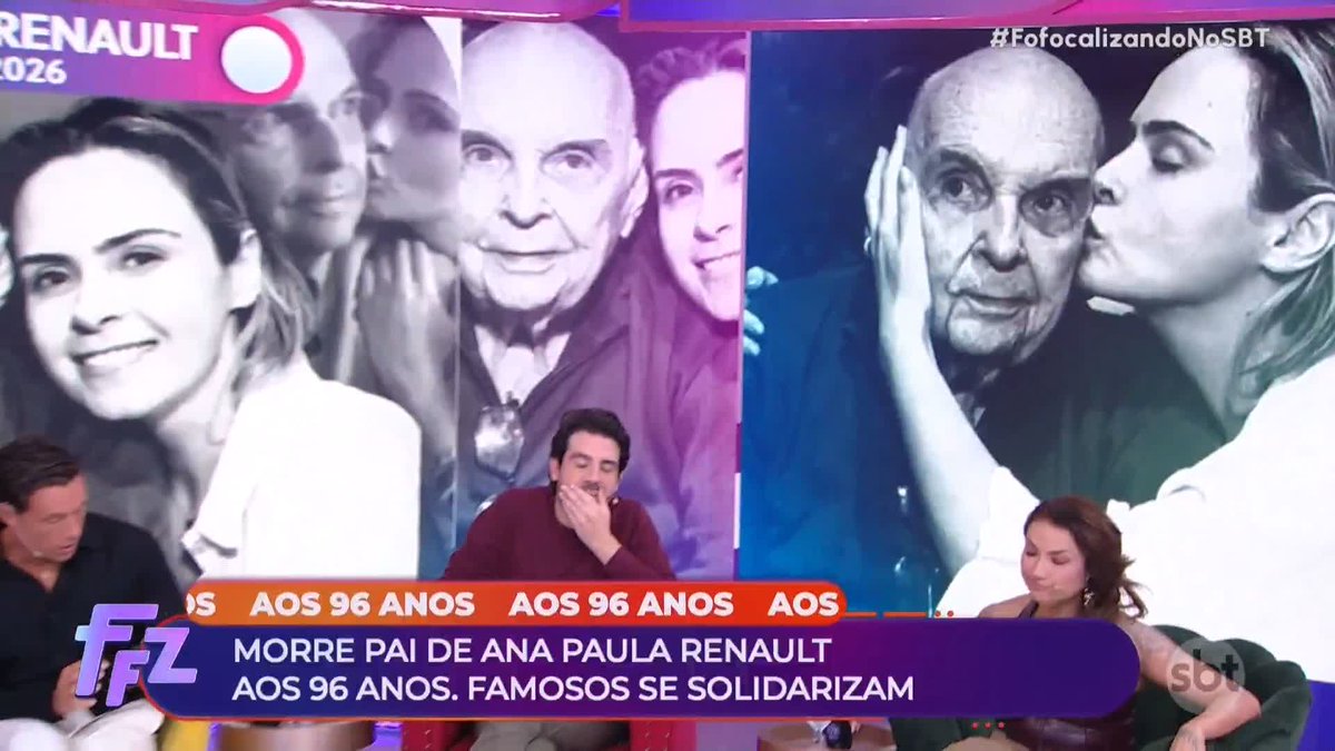 Toda a nossa solidariedade a Ana Paula neste momento de luto 🤍 #FofocalizandoNoSBT