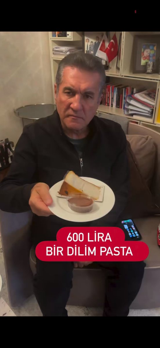 Bir dilim pasta 600 lira #EsnafBatıyor Mehmet Şimşek
