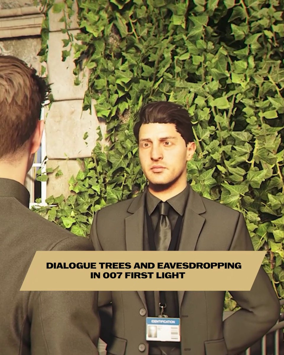 Dialogue trees are essential world building tools for you to gain more information about the situation Bond is in. Are you someone who likes exploring every aspect of the environment? Let us know in the comments. Pre-order now and get a free Deluxe Edition Upgrade. #007FirstLight #EarnTheNumber