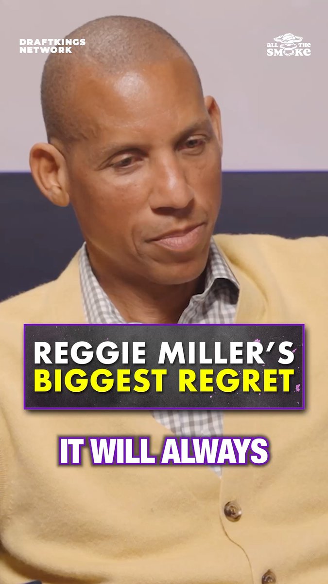 Even legends get haunted by playoff nightmares 👀 Reggie Miller on the loss that plays on a nonstop loop.
