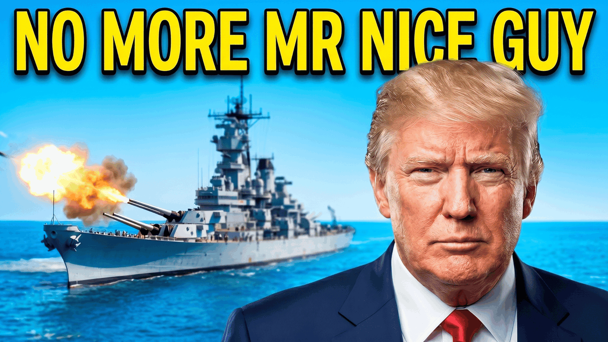 "NO MORE MR. NICE GUY." Trump's Iran ultimatum lands as JD Vance heads to Islamabad — and Barbara Boyd exposes the London propaganda op built to destroy him before the midterms.