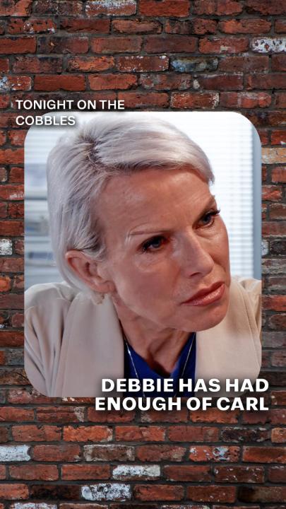 Debbie wasn't holding back! #Corrie