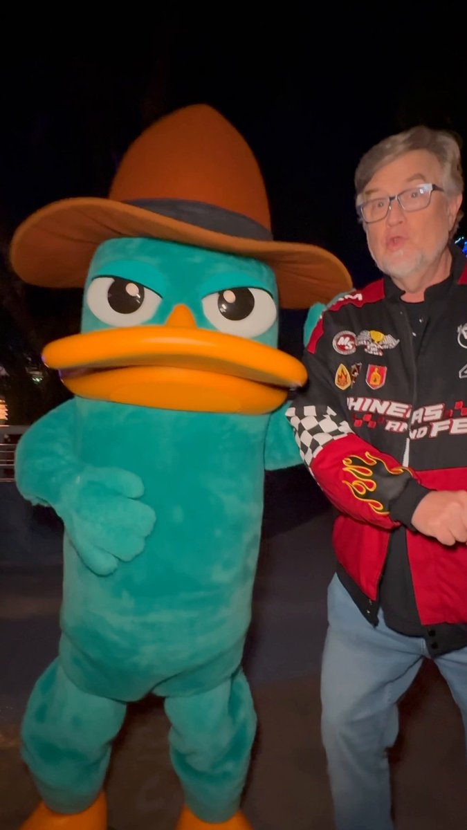 When I asked "where's Perry?" I didn't expect the answer to be at Disney Channel Nite WITHOUT ME!!