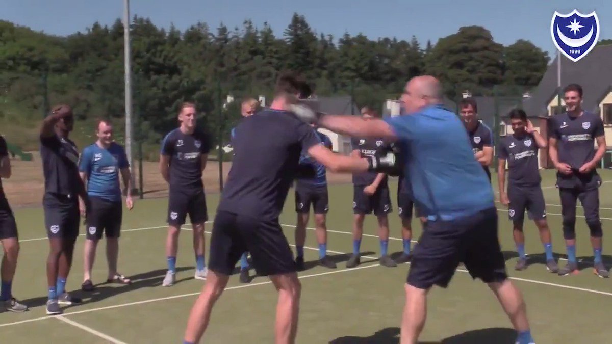 🆚 oliver jack hawkins 🥊 Kev the Kitman 🤣 #Pompey