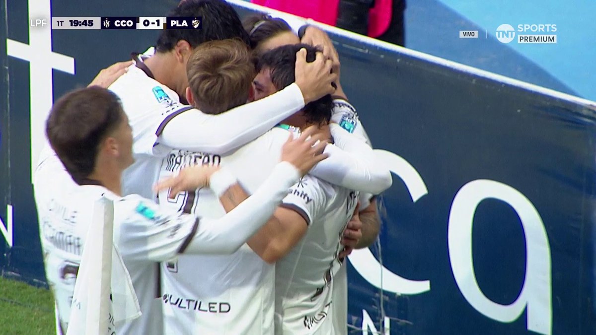 PFFF, EL GOLAZO DE TIRO LIBRE DE FRANCO ZAPIOLA PARA EL 1-0 DE PLATENSE VS. CENTRAL CÓRDOBA. 😮‍💨🔝