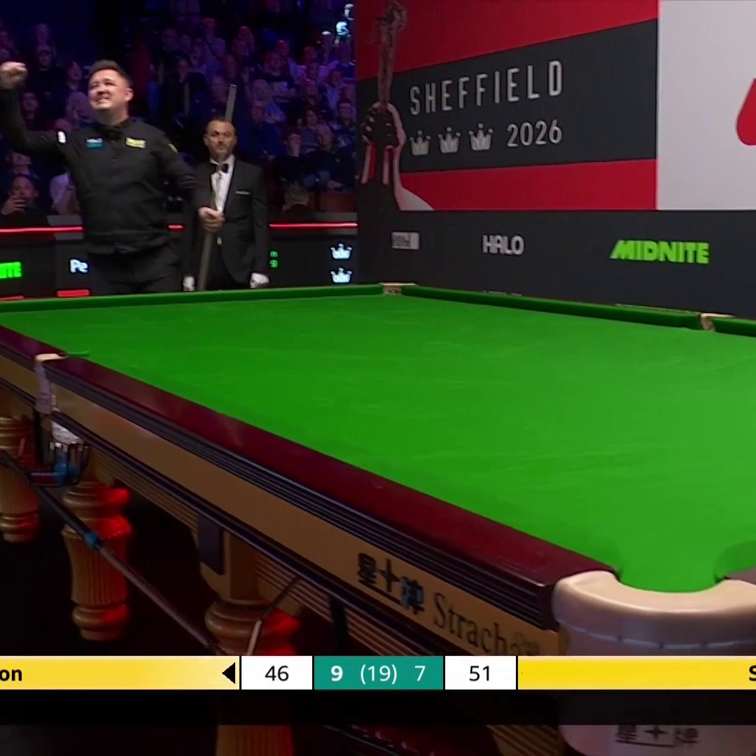 A stunning comeback 👏 Kyren Wilson recovers from 7-3 down to win seven straight frames and beat Stan Moody 10-7 🔥 📺 TNT Sports and HBO Max