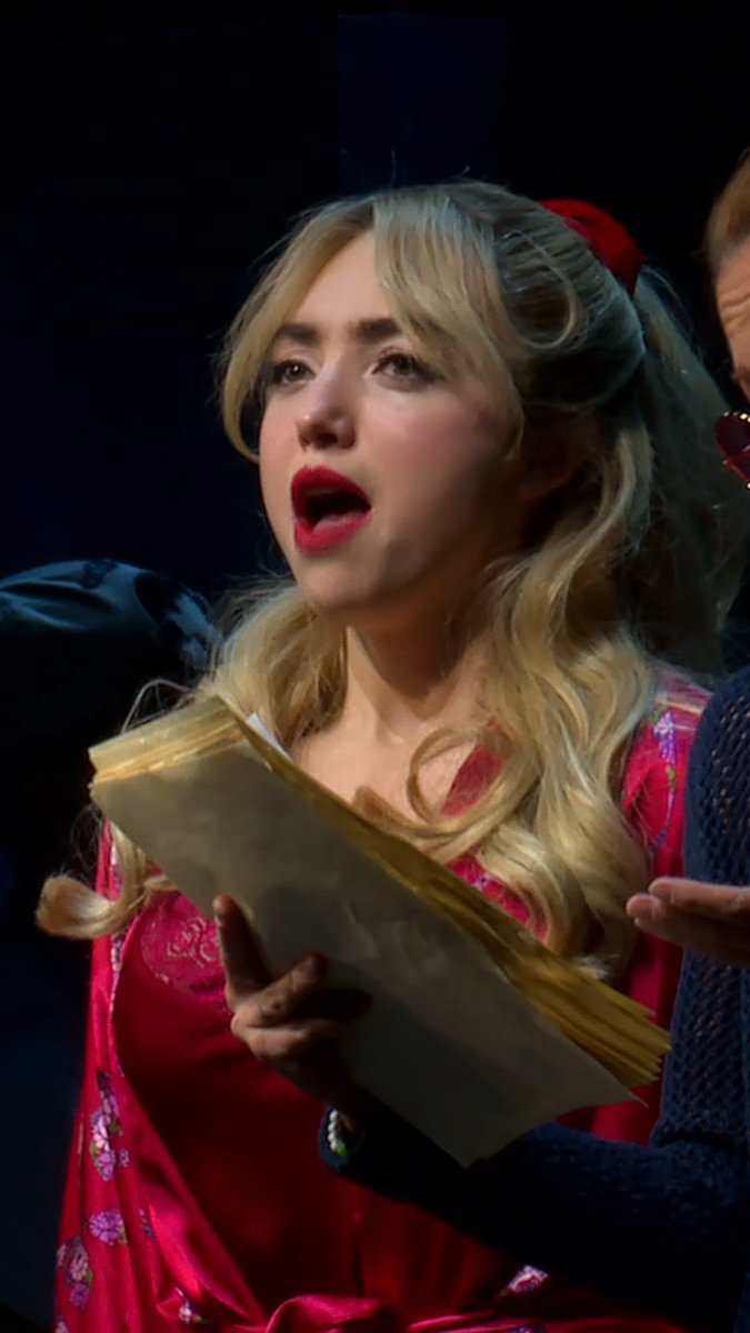 Peyton List as Heather Chandler. Bow down while you still can. Final performance April 26. ❤️‍🔥