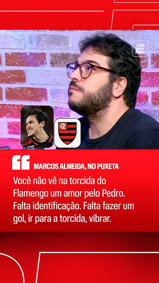 Relação da torcida do Flamengo com Pedro é de menos idolatria do que o esperado? #FutebolNaESPN