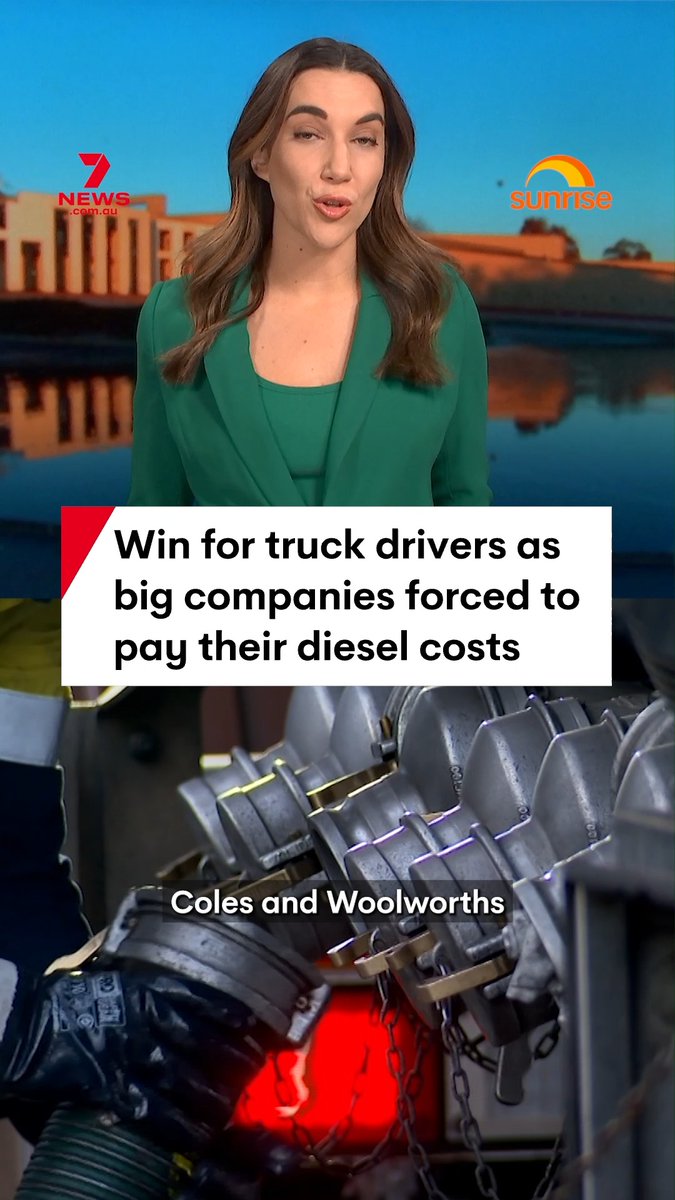 Truck drivers across Australia can breathe a sigh of relief after the Fair Work Commission handed down a landmark ruling forcing major retailers to cover the cost of diesel. From today, companies including Coles and Woolworths will be required to pay for diesel costs when fuel prices exceed $2 per litre, following concerns that truck drivers were bearing the brunt of soaring fuel costs amid the crisis in the Middle East. Under the new ruling, retailers will also be required to review fuel costs twice every month to ensure drivers are adequately compensated for fluctuating prices at the bowser. #fuel #diesel #petrol #oil #truckdriver