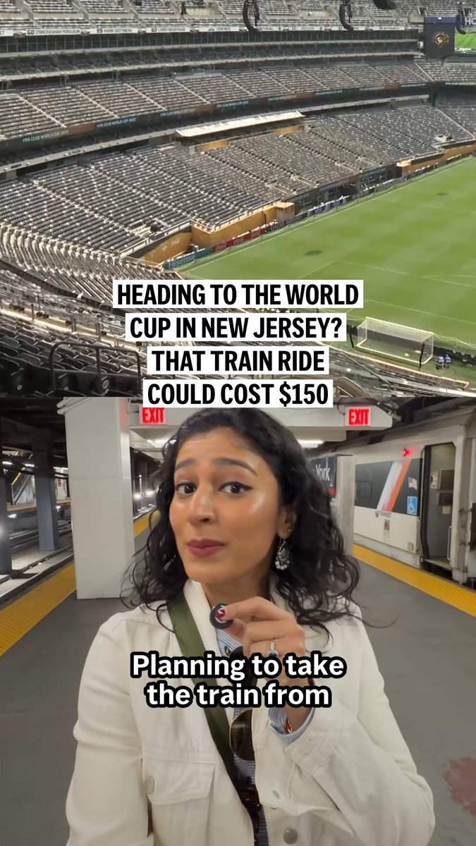 Planning to catch a World Cup match at MetLife Stadium? That quick train ride from New York City could cost you $150 round trip — nearly 12 times the usual fare.