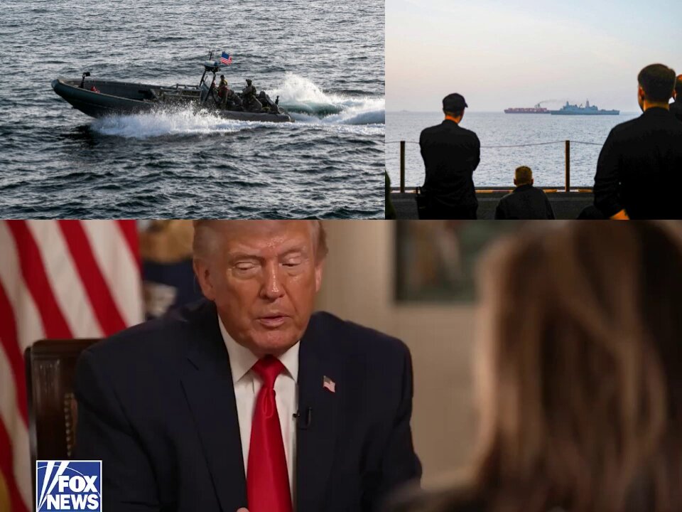 🚨 NOW: CENTCOM drops epic photos of US forces patrolling the Arabian Sea after Iranian cargo ship Touska got BOARDED and SEARCHED by US Marines Bless these heroes! Most powerful military ever 🇺🇸 "U.S. forces patrol the Arabian Sea near M/V Touska, April 20, as the Iranian-flagged vessel's container cargo is searched after U.S. Marines boarded and seized the ship when it attempted to violate the U.S. naval blockade."