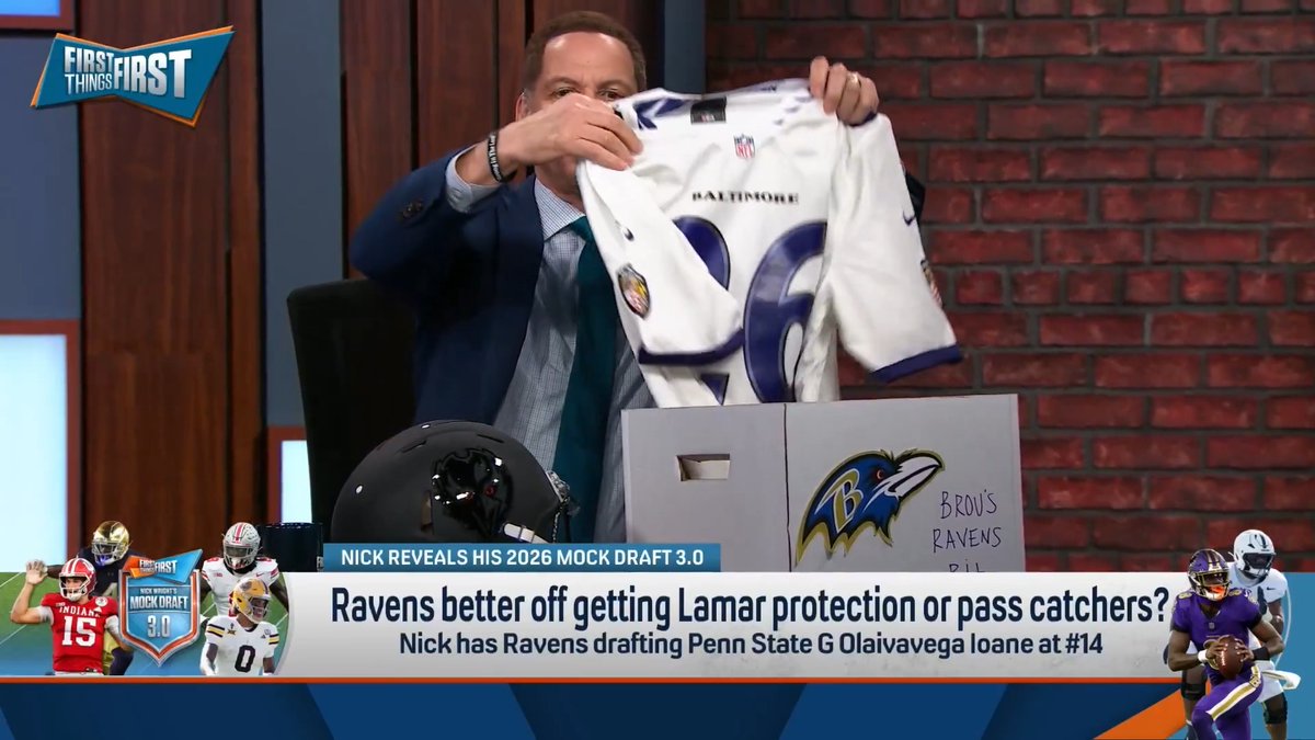 .Chris Broussard is feeling GOOD about the Ravens: “THE BOX. This is the year! Have you been watching?! Everything is new!”