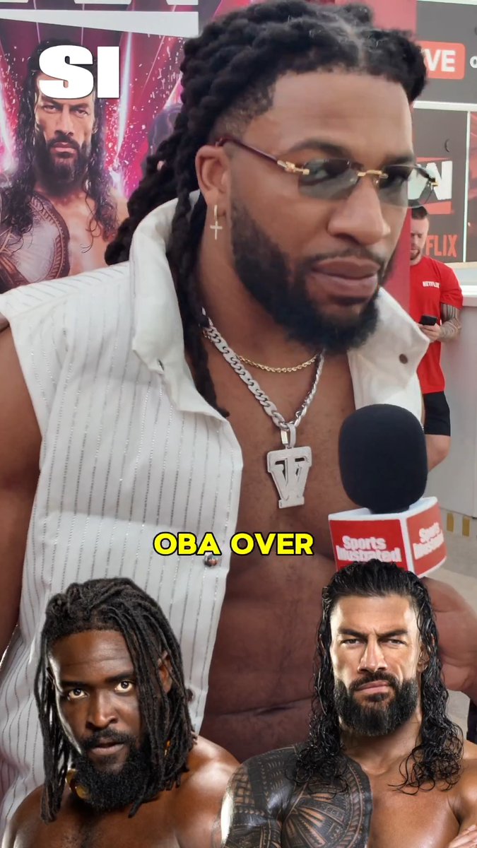 .Trick Williams picks Oba Femi wwe over Roman Reigns 👀