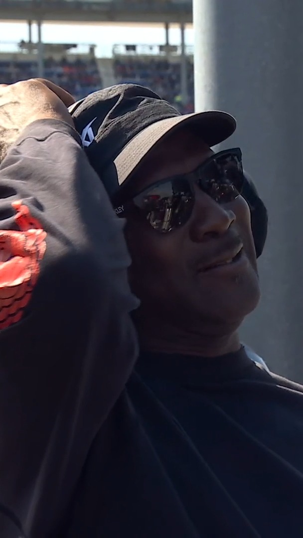 MJ felt all the emotions on Sunday. 😂