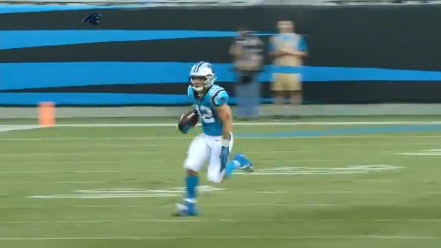 Rookie Christian McCaffrey: 80 receptions 1,086 total yds 7 total TD