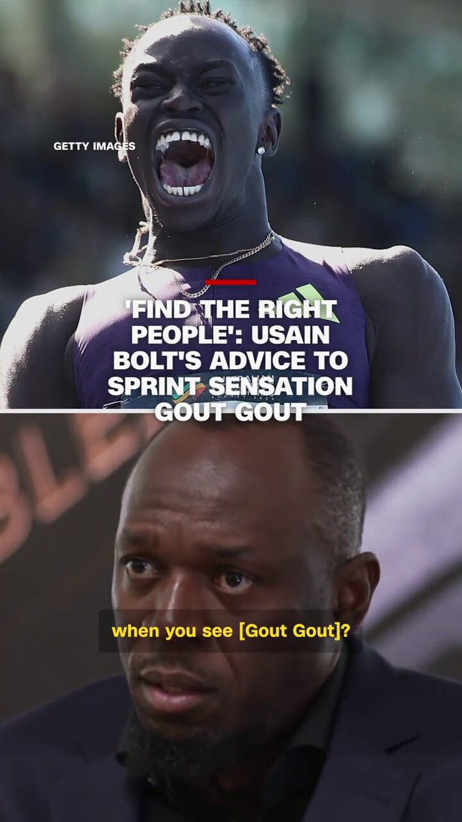 Usain Bolt says he hopes teenage sprint sensation Gout Gout ‘finds the right people’ to have around him as the 18-year-old continues his meteoric rise in the world of track and field.