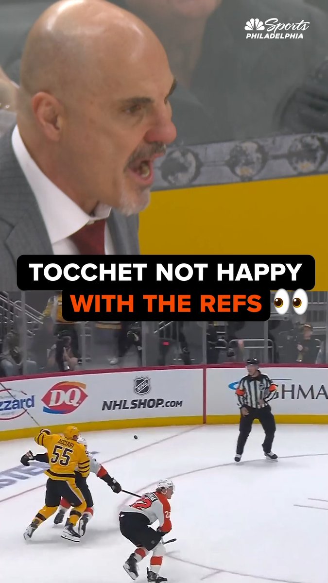 Tocc is fired up in the first period