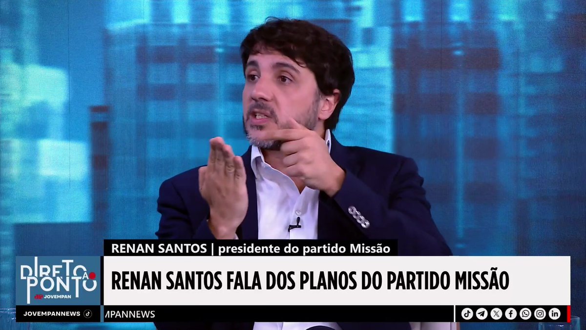 “Família Bolsonaro foi rejeitada pelos jovens”, diz Renan Santos 📺 Confira a entrevista na íntegra: #DiretoAoPonto