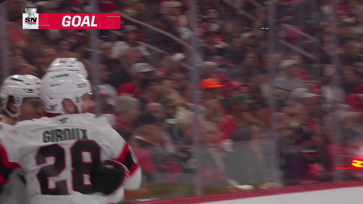 DYLAN COZENS TIES THE GAME!!! 🚨 #StanleyCup 🇺🇸: ESPN 2 🇨🇦: Sportsnet & TVA Sports