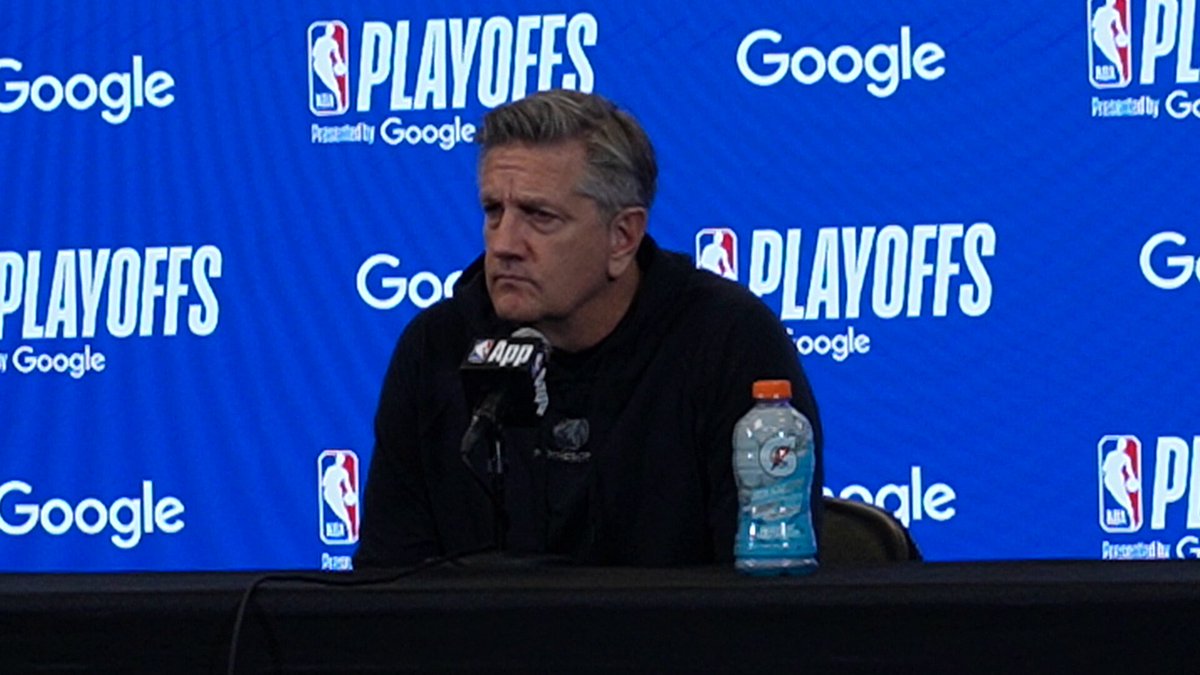 Chris Finch on officiating: "The league's in a place right now where you draw the contact, spill away, and get rewarded. Guys who try to play through contact ... stay with the drive, they tend not to be rewarded ... Maybe we ought to start flopping too."