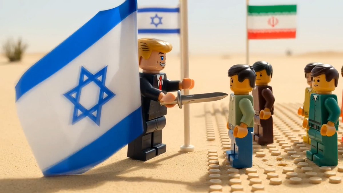New Iranian LEGO movie trolling the Trump bad๐ญ๐๐คฃ via Brick Beat Battalion