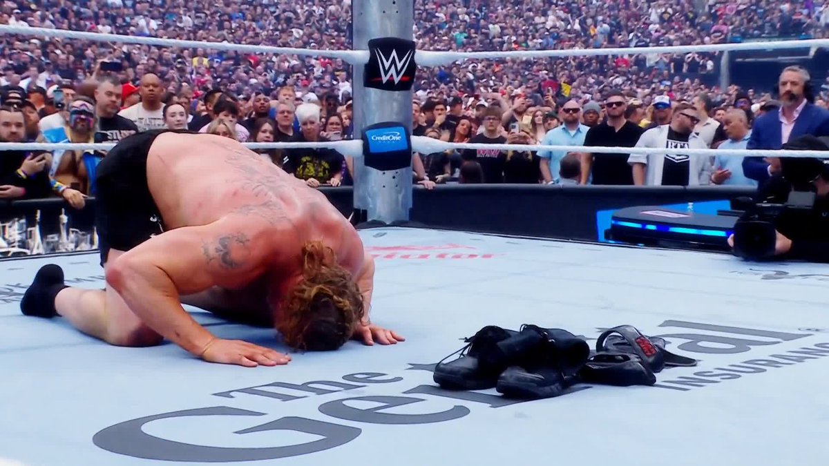 There will NEVER be another Brock Lesnar! 😤 🎵: "I Stand Alone" by Godsmack