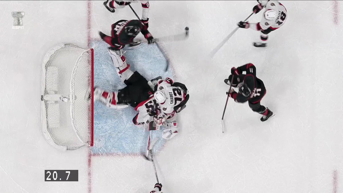 LINUS ULLMARK TAKE A BOW HIS SAVE SENDS IT TO OVERTIME!!! ❌