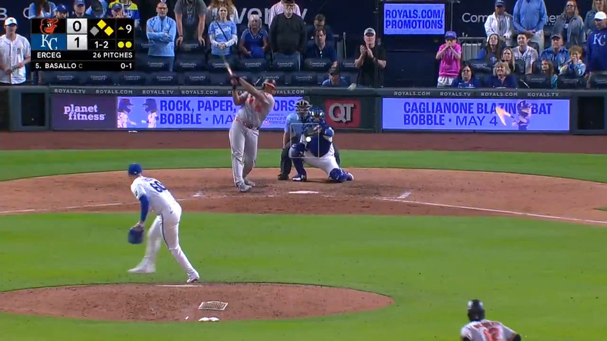 Sam ties it up in the ninth