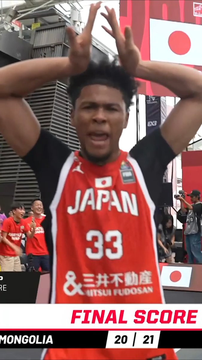 Coulibaly is cool with it! 😎🔥 🇯🇵 Catch Japan’s star in action at #3x3WTUtsunomiya, April 25 - 26! 🔥 #3x3WT