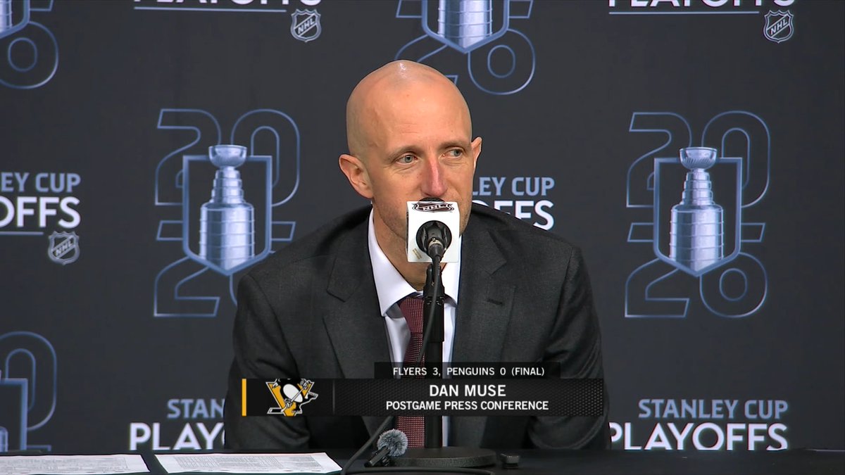 "They should be frustrated... with frustration comes 'How are you gonna respond?'... nobody should be [happy]." Coach Muse following tonight's loss ⬇️