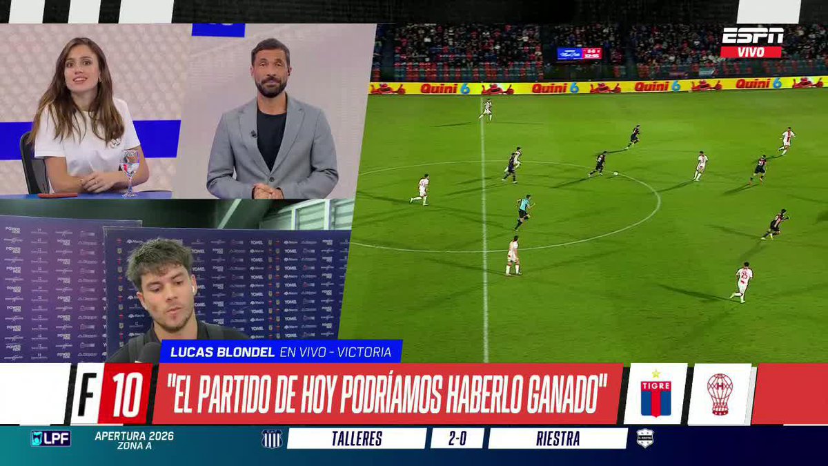 🔥 BLONDEL Y LA BOMBONERA El lateral de Huracán habló sobre la posibilidad de un posible cruce con Boca en los octavos del Torneo Apertura. ▶️ Mirá #ESPNF10 en el Plan Premium de #DisneyPlus