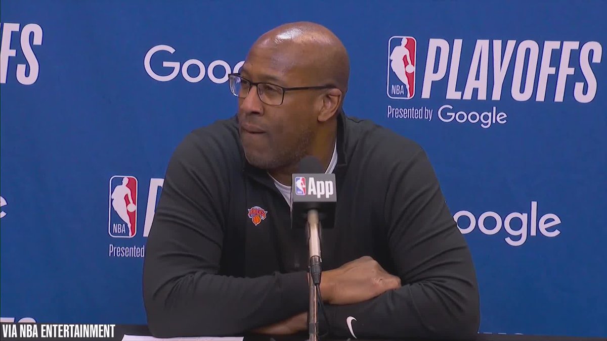 Mike Brown says it would've been his "gut feel" if the Knicks had a timeout to use on the final possession of Game 2 "I thought it was a good shot. I don't think the shot was under a ton of duress"