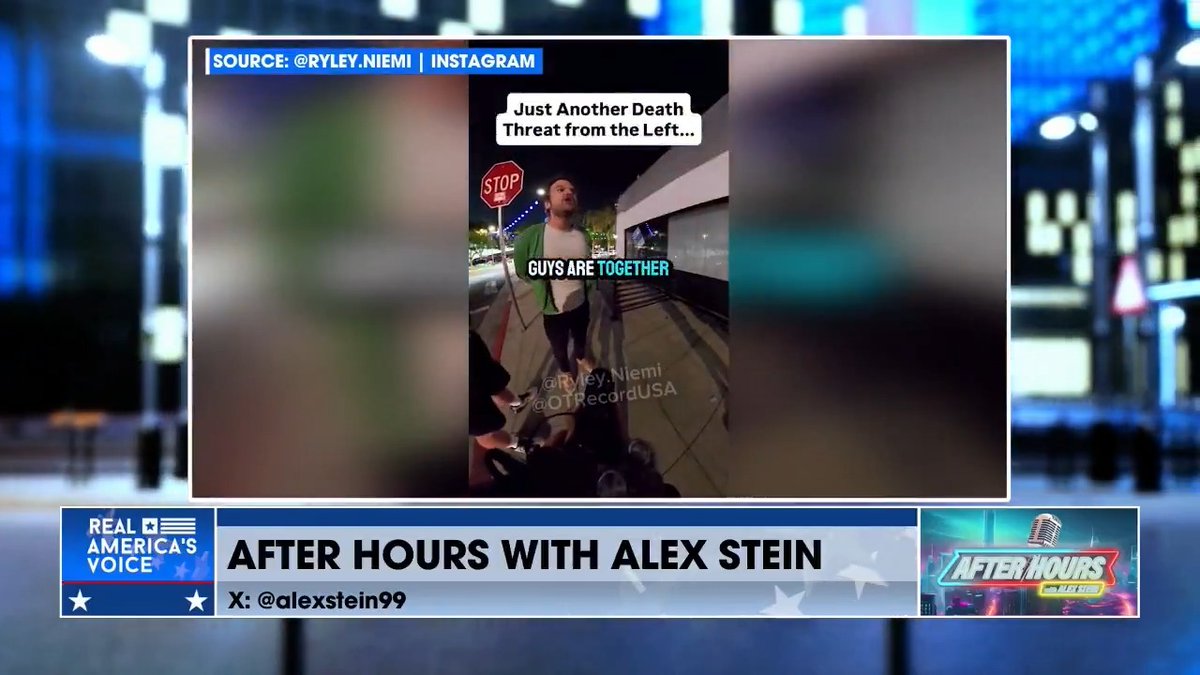 Ryley Niemi Joins Alex Stein "Up and coming conservative debater" Ryley Niemi talks with Alex about one of his latest viral videos questioning a male gay couple with a baby and then being attacked. SEE IT now. Alex Stein #99 After Hours with Alex Stein #99 Ryley Niemi