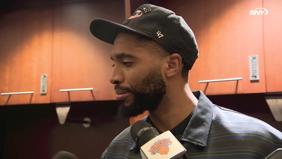 "Just missed it. Nothing wrong with it, just gotta make it next time" Mikal Bridges says he "liked" the shot he got on the final possession of Game 2